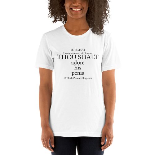 Thou Shalt adore his penis - 10 Commandments of Pleasure by Dr. Susan Block