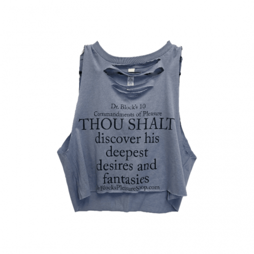10 Commandments Cut-Up Top