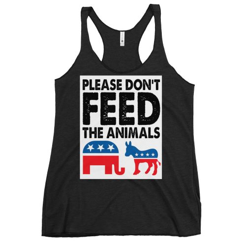 political Women's Racerback Tank