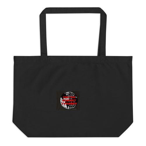 Large organic tote bag