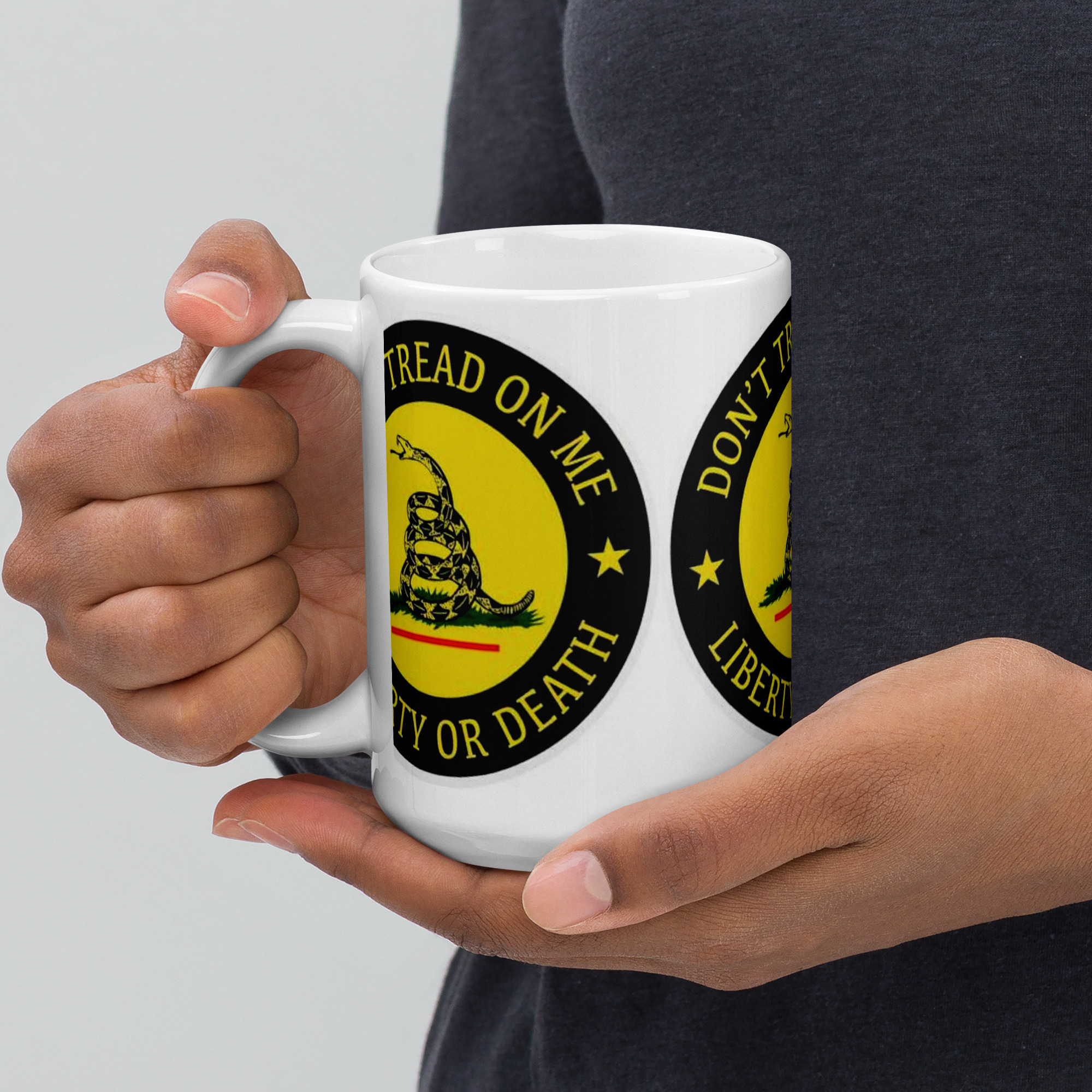 Don't TREAD on me Mug - Image 3