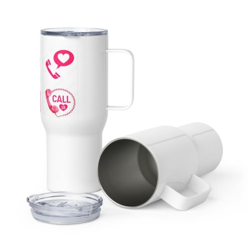 Call Me travel mug